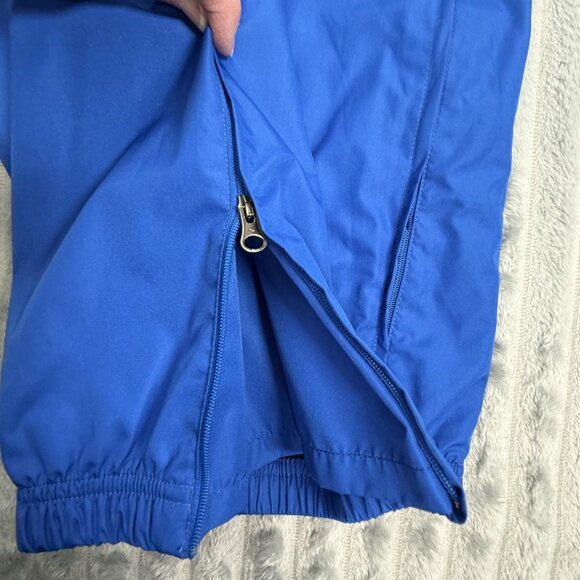 Vintage Polo Sport Ralph Lauren Pants Mens Medium Track Wind Blue Joggers Flag - Picture 10 of 12